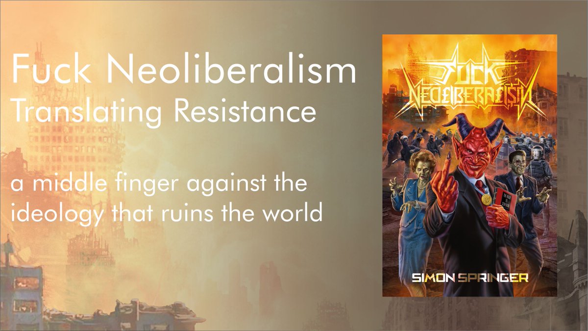 PMPressUK's tweet image. Less than a day to go for the #FuckNeoliberalism kickstarter. 

Look. We've reached our target - so, like, don't go out and rob one of the big bastard banks just for our sake.  

- but, if you want @No_Sweat hoodies with #EdRepka's artwork - Back it now!

kickstarter.com/projects/ww3/f…