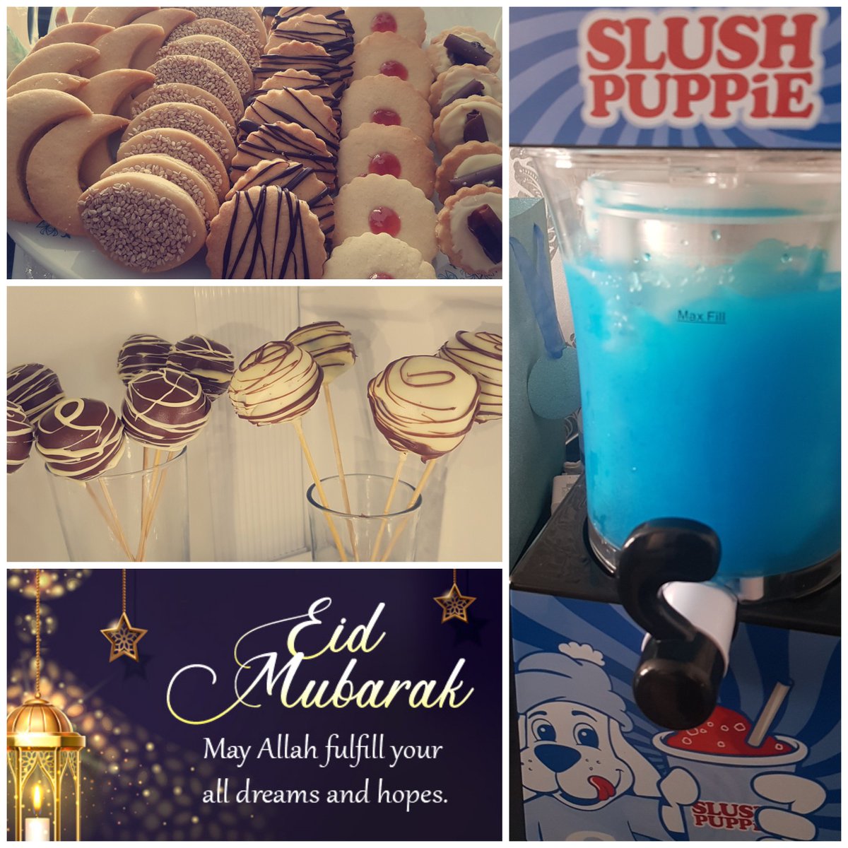 MissAyub14's tweet photo. Eid mubarak from the Ayubs! 
#baking #EidAlAdha #lockdownEid https://t.co/CkDjVQ6mEL