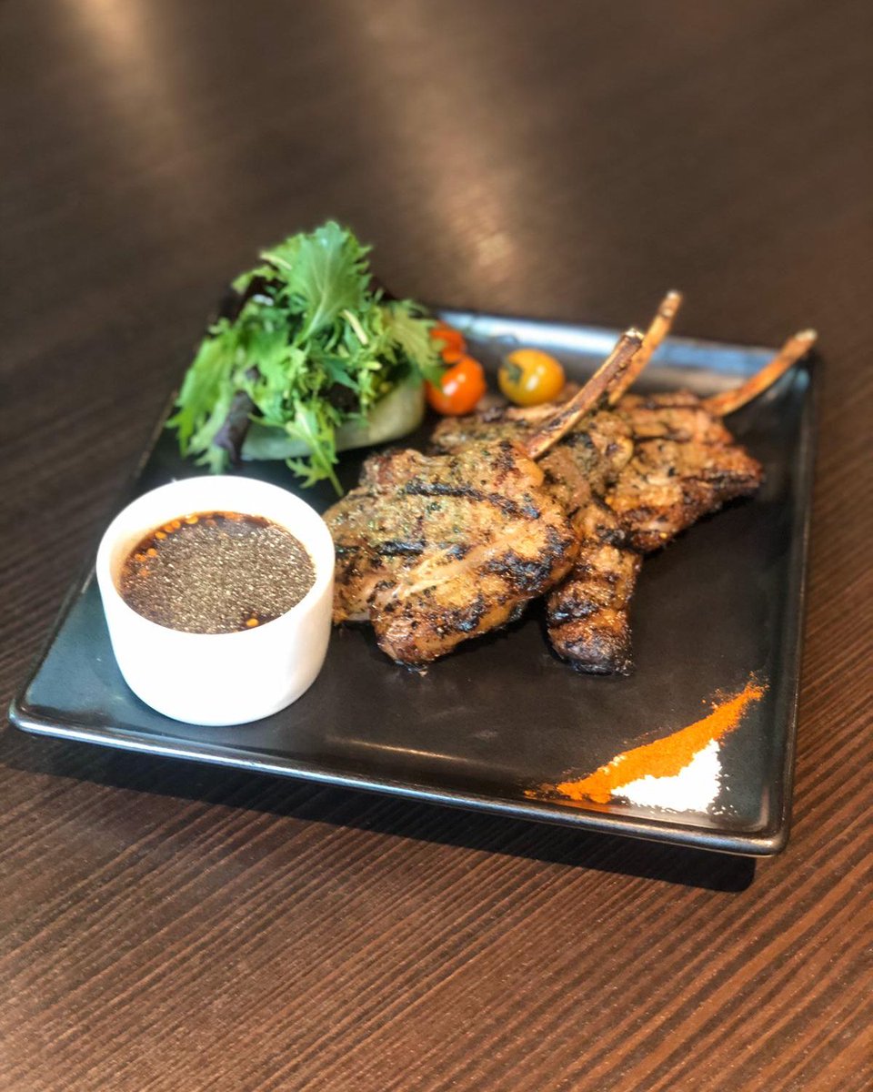 Lunch is served! Our perfectly made grilled lamb chops served with Mango Tree special homemade sauce.