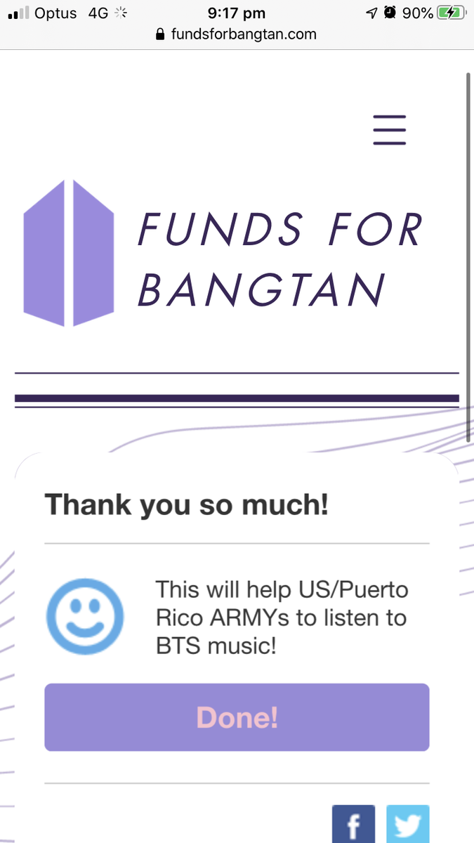 SoulFromSeoul_'s tweet photo. Because army is family and I want to do my bit to help with our boys comeback 🙏💜 #MTVHottest BTS @BTS_twt @_australiabts_ @fundsforbangtan https://t.co/nofzitZDr2