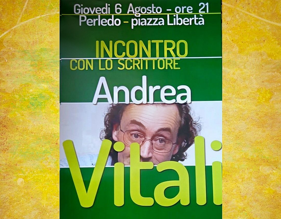 PerledoViews's tweet photo. Incontro con lo scrittore: #AndreaVitali.
06 #agosto 2020 ~ 21.00
Bar Milano, #Perledo (LC) Via della Pace 23828
Sarร un'occasione per conoscere e ripercorre insieme la carriera dell'#autore che con la sua parola ha fatto conoscere e amare nel mondo la #bellezza del nostro #Lago. https://t.co/3TM2OBMWFO