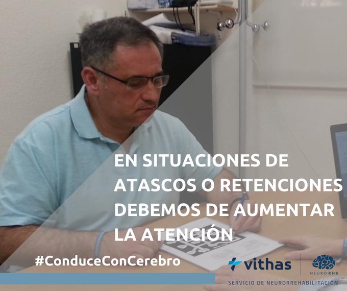 Vithas's tweet photo. #ConduceConCabeza Hoy, como tú, mucha gente saldrá de viaje a disfrutar. Ten paciencia y duplica tu atención. https://t.co/716aCxi8jg