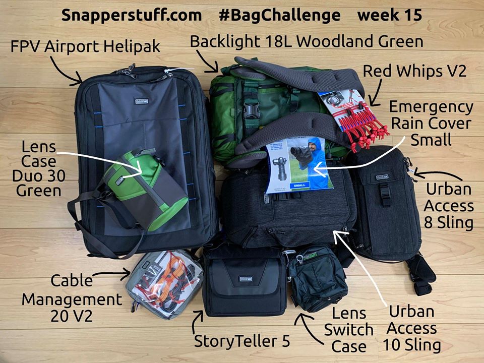 thinkTANKphoto's tweet photo. Were you correct!? Via @Snapperstuff 

...and the answer to this weeks #bagchallenge (week 15):

Lens Case Duo 30 Green
Cable Management 20 V2
Emergency Rain Cover Small
Red Whips V2
StoryTeller 5
Lens Switch Case
FPV Airport Helipak
Backlight 18L
Urban Access 10
Urban Access 8 https://t.co/Xu4zF87BwF