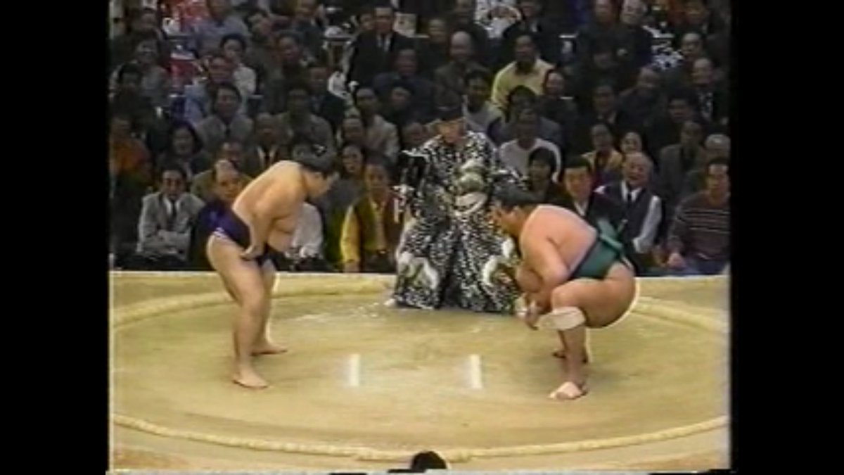 大相撲再現ゲームbgm2 公式 貴闘力が優勝した場所の武蔵丸 曙戦 大相撲 相撲