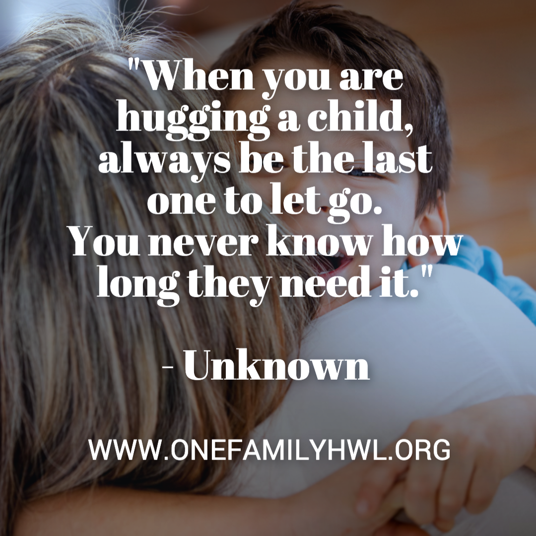 OneFamilyhwl's tweet photo. OneFamily Daily Thought - Hugging

#hugging #hugs #hugyourchild  #onefamilyhwl #parenting #marriage

Discover more at https://t.co/XjkfC12Fpa https://t.co/rMjHQbmdhb
