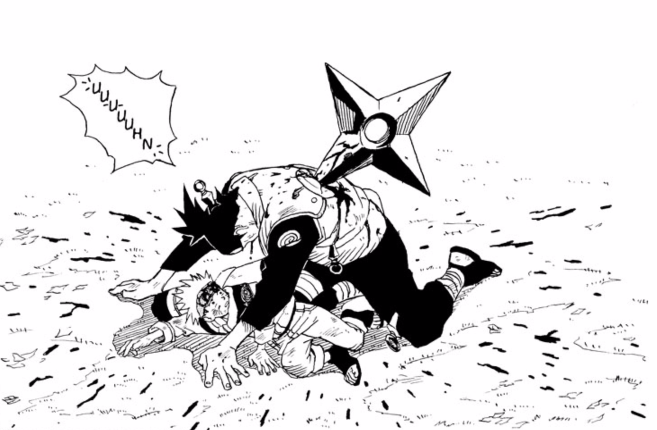 the true meaning of Hinata's confession, since it didn’t happen in a romantic context, since they were in the middle of a fight and a chaotic moment, it’s not different from what Sasuke or Iruka did for him in the past.