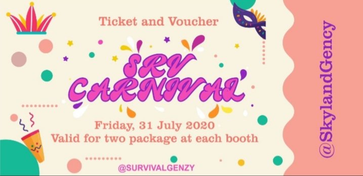 XVIISCOUPSE's tweet photo. @haibittersweet @SKY_SCOUPS95
 - From SkylandGency
Package A — To @.bluebellflo  — 250c — Kurang baik apalagi abang?makan yg banyak 

#SRVRoadTo168Days 
#SRVCARNIVAL https://t.co/6HW0Jdiqnq
