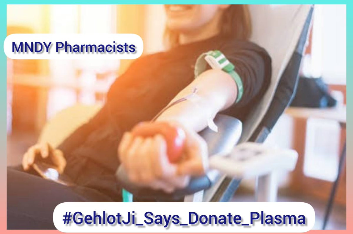 प्लाज्मादान कर, बन जाओ महान
#GehlotJi_Says_Donate_Plasma
<a href="/ashokgehlot51/">Ashok Gehlot</a>
<a href="/RaghusharmaINC/">Dr. Raghu Sharma</a>
<a href="/KumariRukshmani/">Rukshmanii Kumari</a>
<a href="/rohanrgupta/">Rohan Gupta</a>
@nitinagarwalpcc
<a href="/KrishnaPooniaIN/">Dr. Krishna Poonia</a>
<a href="/vinodmittal9/">VINOD MITTAL</a>
<a href="/rajcmo/">CMO Rajasthan</a>
<a href="/rajgovofficial/">Government of Rajasthan</a>
<a href="/drsanjeevrajp4/">Dr.Sanjeev Rajpurohit</a>
<a href="/Rpcc_ITcell/">INC RPCC IT CELL</a> @IPAindia_  <a href="/IPA_India/">IPA - Indian Pharmacist Association</a>  <a href="/ABHAYKUMAR_23/">ABHAY KUMAR 🇮🇳</a>