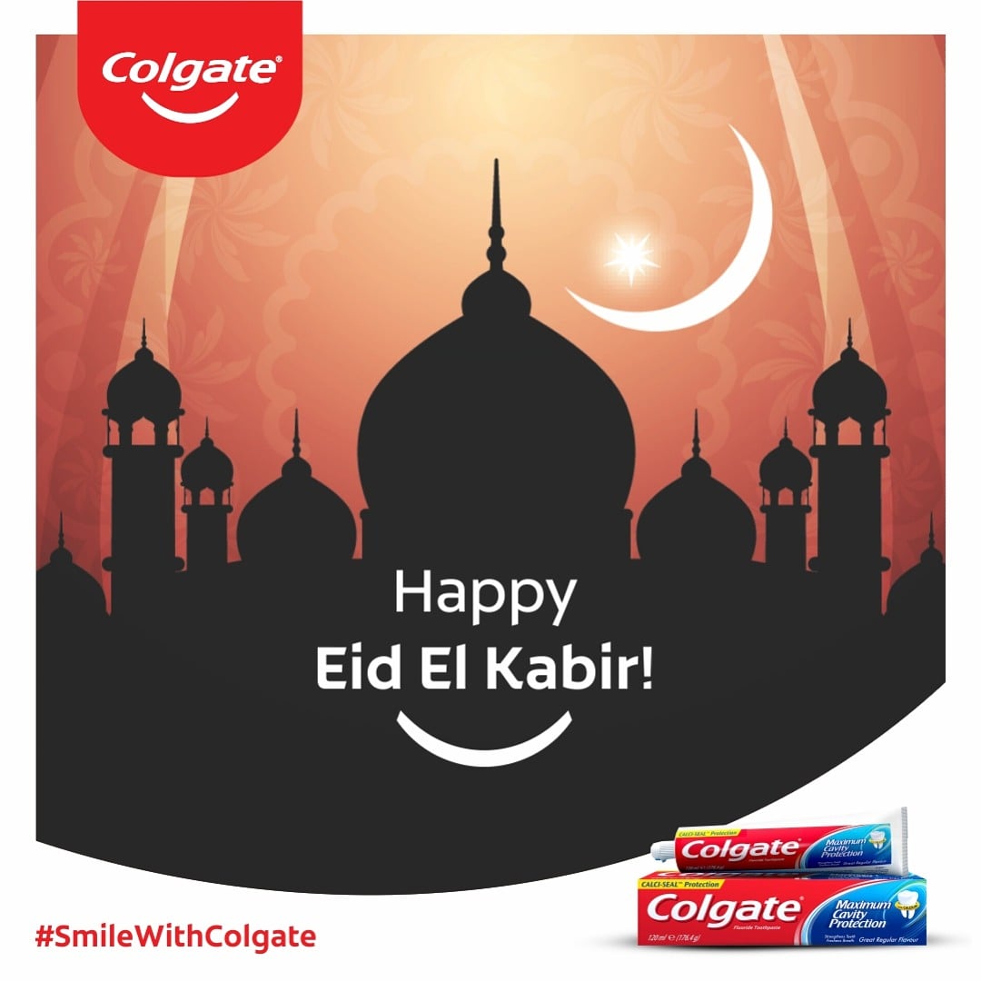 colgate_ng's tweet image. On this Eid-el-Kabir, may Allah give you health, wealth, peace, and fill your holiday with joy and laughter. 🌙🤗
.
.
.
#ColgateSmile 
#SmileWithColgate 
#ColgateNigeria
#EidelKabir2020