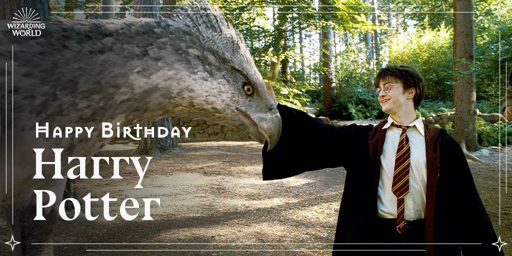 Happy Birthday to Harry Potter, the Chosen One 