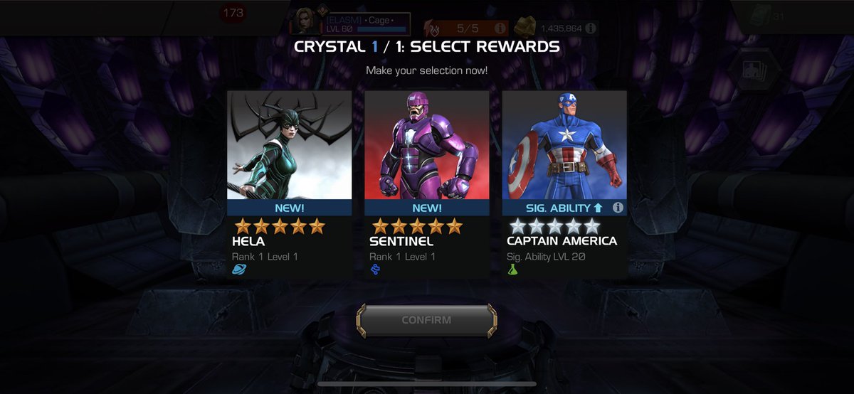 SerxiMiller's tweet photo. @seatinmol @MarvelChampions Went with sentinel 😃 https://t.co/R0maLjEvsb