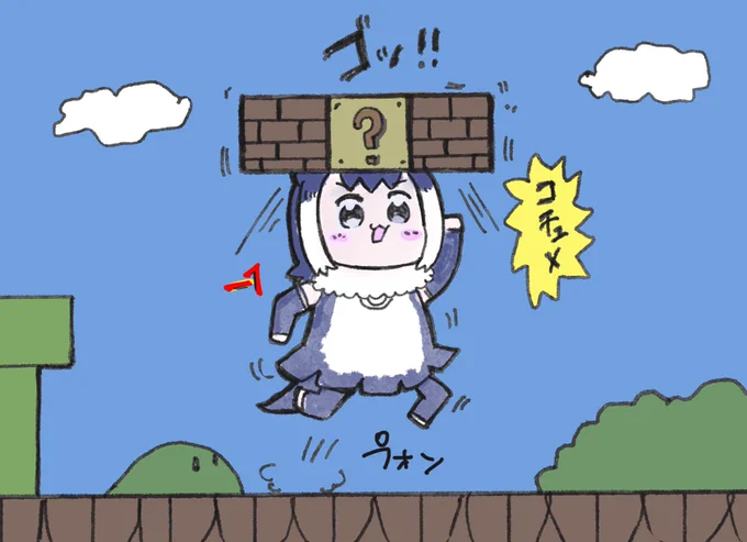 #今月描いた絵を晒そう まぁ、コツメカワウソちゃんだよね 