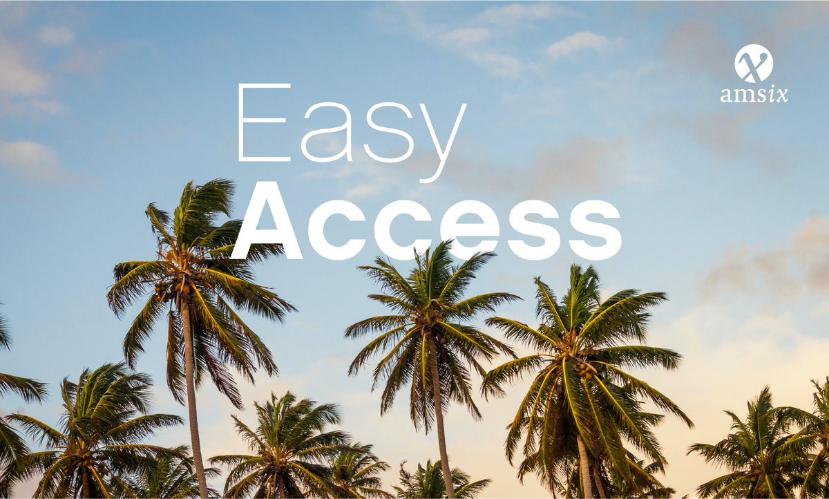 AMS_IX's tweet photo. Are you looking for a way to enhance your #connectivity and boost the redundancy of your network? Look no further! Connect to #AMSIX from more than 200+ locations in Europe with our #EasyAccess summer promotion. Check out our website for more information https://t.co/kMP5seSAYR https://t.co/eb83lkxsge