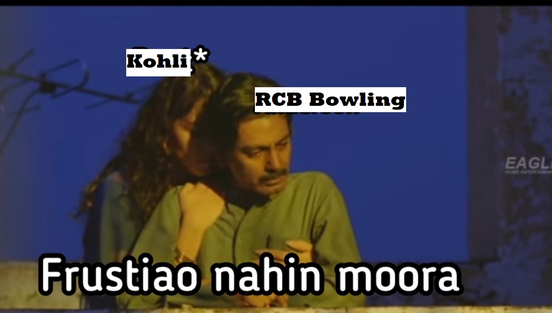 inc_mic's tweet photo. Keh k denge..
#RCB
@RCBTweets @imVkohli #kohli #memesdaily https://t.co/mnB1ohY75k