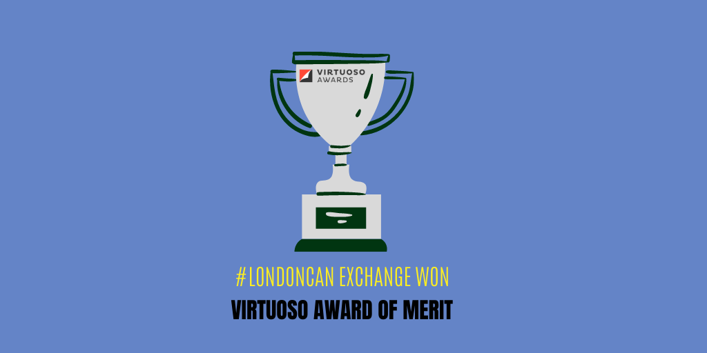 SocEcoOntario's tweet photo. #LondonCan Exchange a gagné un Prix du Mérite @iabclondon
BRAVO!
Beau résultat de collaboration entre tous les partenaires! @TechAlliance @CityofLdnOnt @SBCLondon @westernuPropel @LeapJunction @PillarNN @SocEcoOntario &amp; @Futurpreneur. 
RDV à la célébration virtuelle #iabc20 #ONfr https://t.co/A1525coNjG