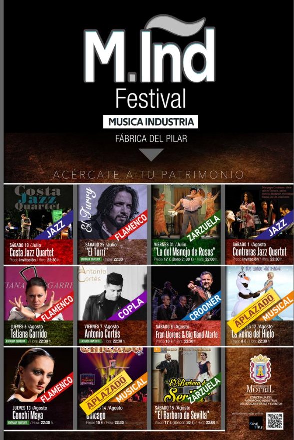 Festival "M.Ind" 2020 del 18 de julio al 15 de agosto de 2020