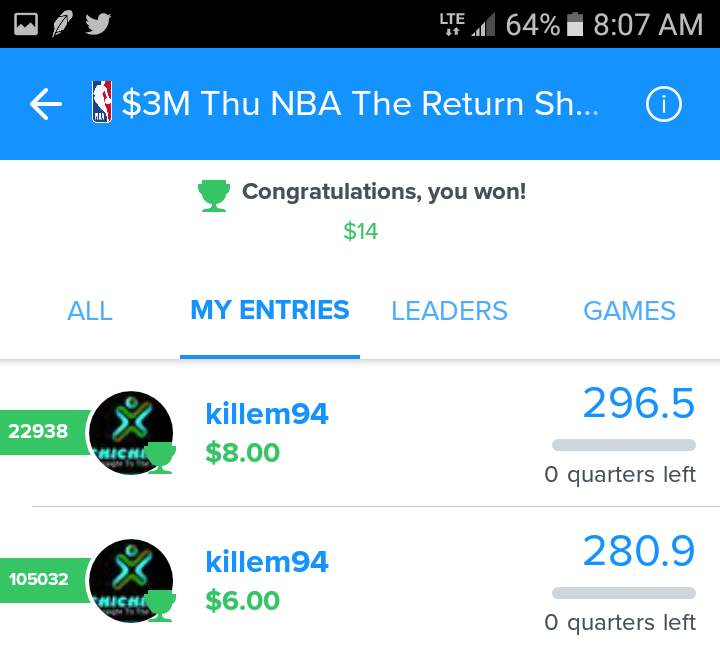Samma0_0's tweet photo. Great way to start the day @dfs_to  always coming thru 💰💰💰💰 https://t.co/427wItIaXC