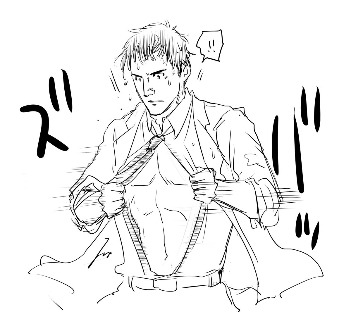 コンスタンティンで個人的に一番好きなシーンです いや脱いでもわかんないからね 深海コヨーテの漫画