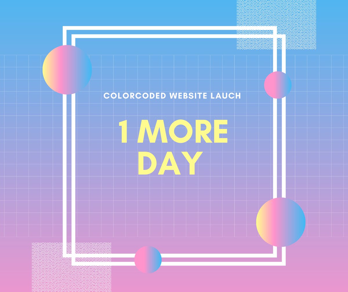 colorcodedwi's tweet photo. We are officially 1 day away from our new website launch 🚀 

#colorcodewi #GirlsWhoCode #coding  #codinglife https://t.co/6nf4N86x5o