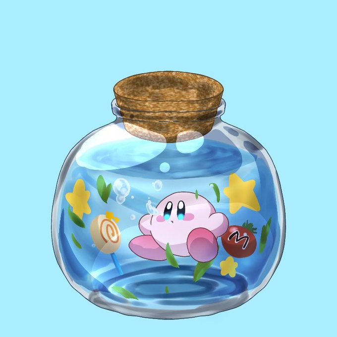 ビンの中のカービィ 