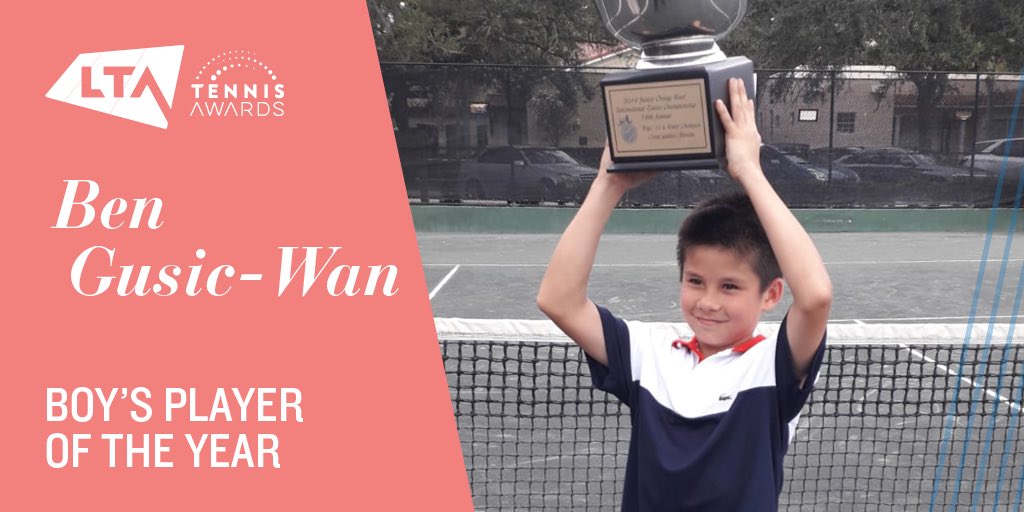 Congratulations to Ben @bengw_2007 LTA Boy Player of the Year. Very well deserved after an amazing year! 
#kenttennis #kentlta #ltaawards @canterburytennisclub