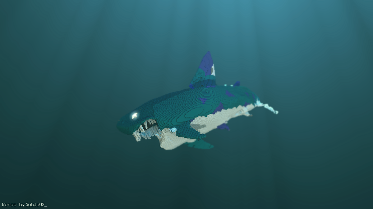 Built in: 
<a href="/BuildersRefuge/">Builder's Refuge</a>
Build by: 
<a href="/mc_bydemir06/">bydemir06 l builder</a> 
Render by: 
<a href="/wolces/">Yusuf Aytekin</a> 
@SebJo03MC 

It is a model shark that I modeled alone and looks good for minecraft too.

Thank you so much