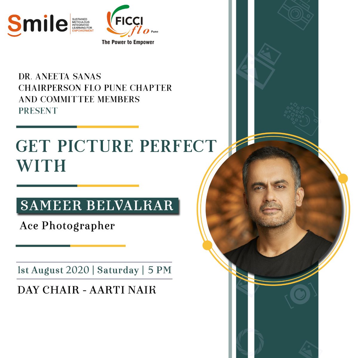 FLOPune's tweet photo. Join us for an exclusive rendezvous with one of the finest names in the photography industry - #SameerBelvalkar
Stay tuned tomorrow at 5 PM on our Facebook page for this exciting LIVE session.
@sameerbelvalkar

#ficci #ficciflo #ficciflopune #flopune
#SameerBelvalkarPhotography https://t.co/cVJdY483p8