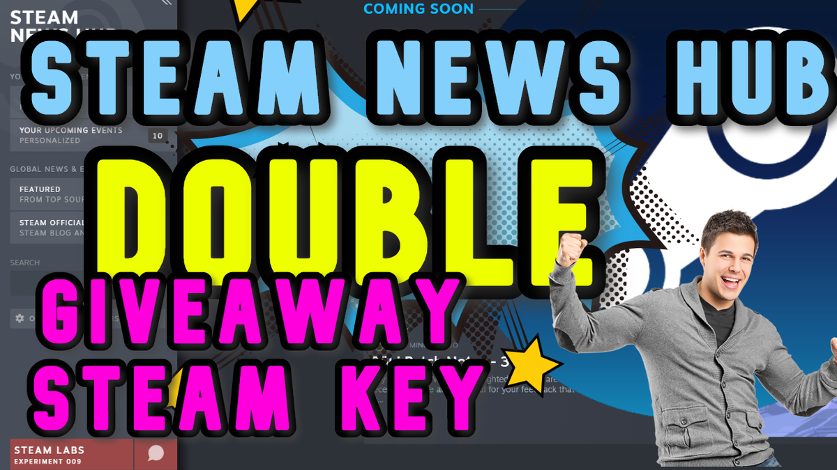 streamingdeluxe's tweet photo. Last Chance!!!
+ Steam News Hub + Double Steam Key Giveaway + Guide How to Use!
https://t.co/Jsdj2b6tNm
#steamnews #steamnewshub #steamnewsguide #steam #steamfaq #giveaways #freesteamkeys #steamkeys #winsteamkey #winkey #steam #steamkeys #wingames #freepcgames #findfreegames https://t.co/aGcGNVGo1E