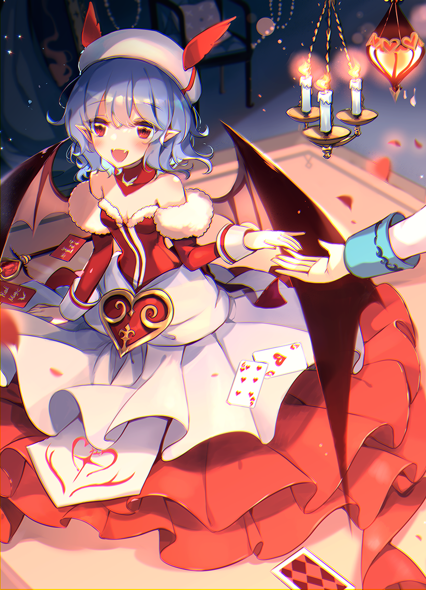 レミリア・スカーレット 「外来韋編のドレスレミリアちゃん🎀 」|kirero🦇☀️のイラスト