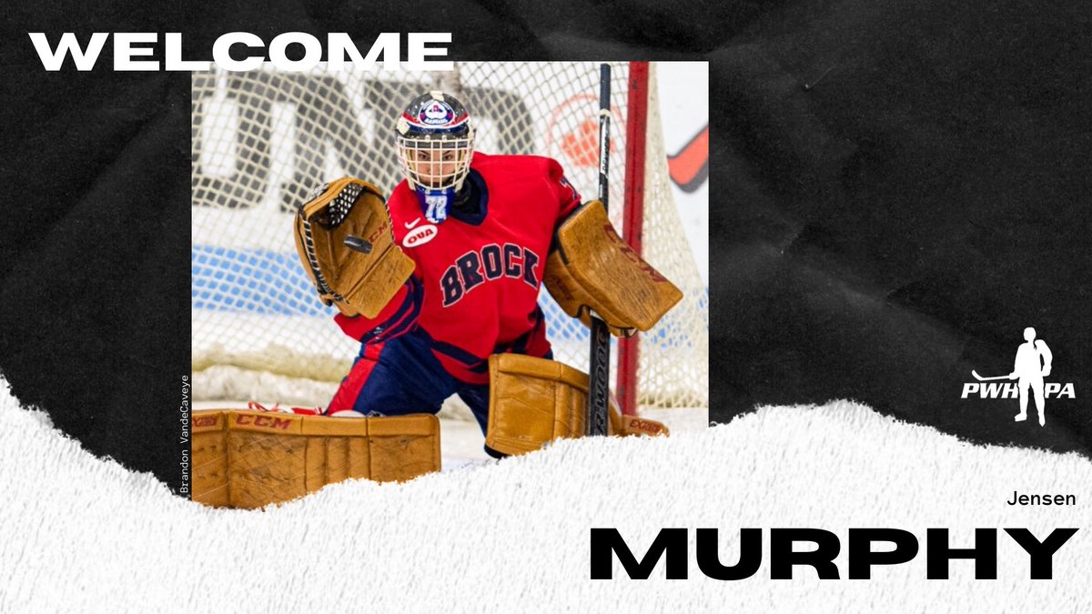 PWHLPA's tweet image. Welcome to the PWHPA, @jensmurphy!