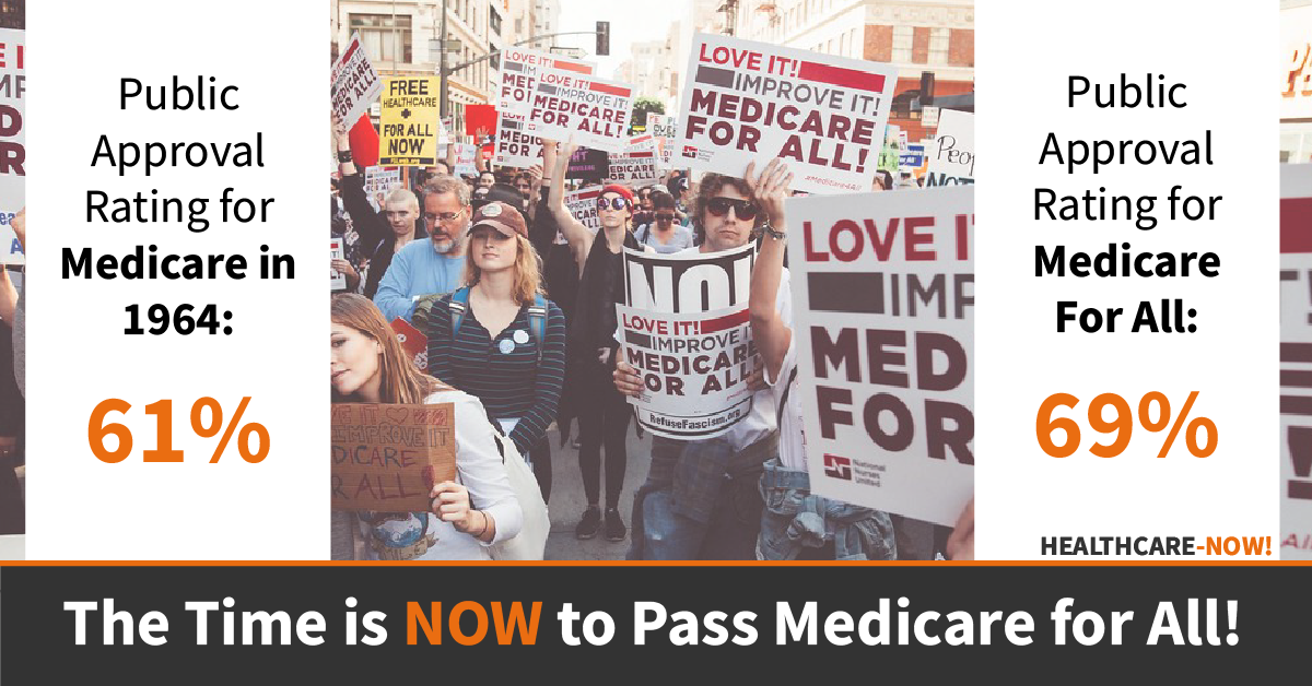 HCNow's tweet photo. This week marks 55 years of Medicare 🍻
The program's initial popularity has endured to the present day; even the GOP knows it must respect Medicare or risk losing their base. Let's use that power and expand it to all!
#IfIhadMFA
#MedicareForAll
#55yearsofMedicare https://t.co/wZ1tVHhlLx