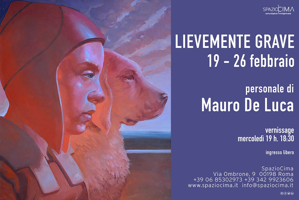 "LIEVEMENTE GRAVE" PERSONALE DI MAURO DE LUCA - mailchi.mp/fa7946fb1825/l…