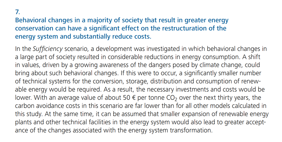 KetanJ0's tweet photo. I'm really noticing a trend here (image below is @FraunhoferISE's forward-looking report for Germany https://t.co/GeGaNKCdRt) - where behavioural change is actually a big lever in decarbonisation.
Same with @ng_eso's #FES2020, and @AEMO_Media's #ISP2020 https://t.co/79Nvo8LHz8