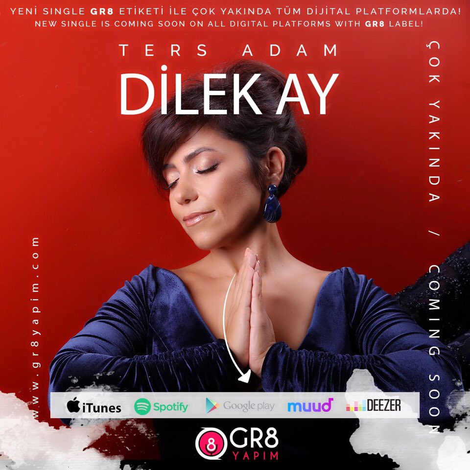 DilekAYOfficial's tweet photo. @aliakacca @burakozbilen @Gr8Yapim #tersadam #coomingsoon #single #NewAlbum #singer Ters Adam https://t.co/aZRr9YfYWF