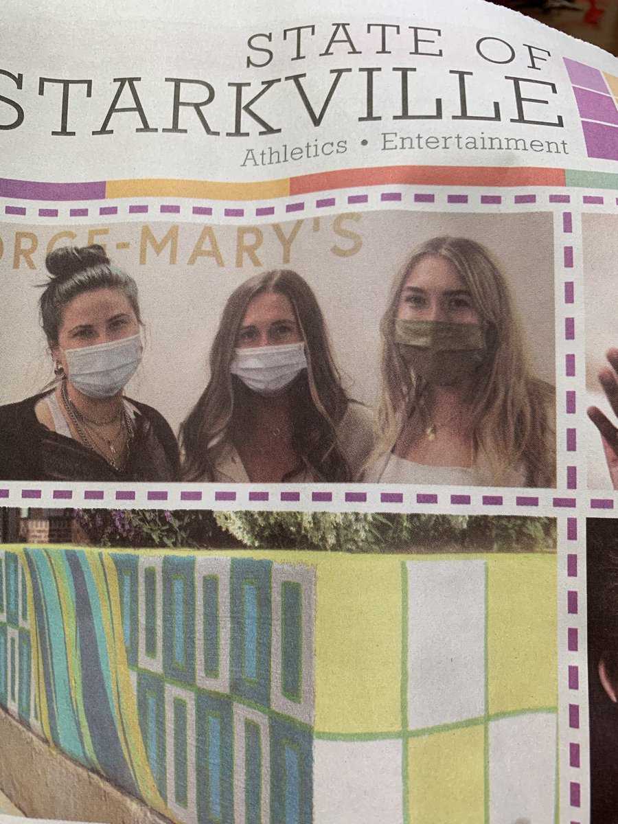 lynn_spruill's tweet photo. Thank you to ⁦@StarkvilleDaily⁩ for highlighting what is going on in our extraordinary S⭐️kville community. There is so much good to consider as we work our way through the challenges. Take time to consider how fortunate we are to live in Mississippi’s College Town. https://t.co/scmXAOReuw