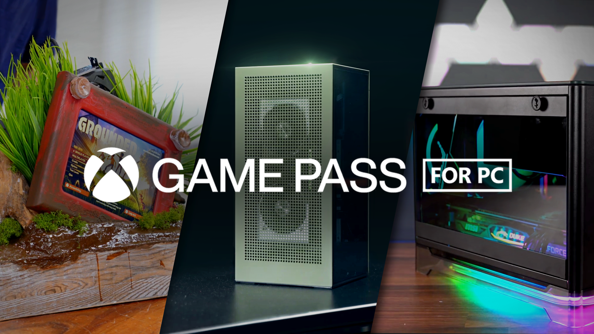 PC Game Pass on Twitter: "To celebrate the launch of Grounded in game  preview, we challenged some of our favorite creators to build their tiniest  computers yet​ what's that phrase about great