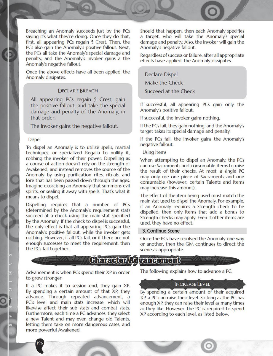 Serpent Sea Games While Finalizing Kamigakari God Hunters We Uh Forgot To Add The Xp Chart Whoops Here S A Temporary Fix Until The V1 1 Release Of The Pdf In Early August
