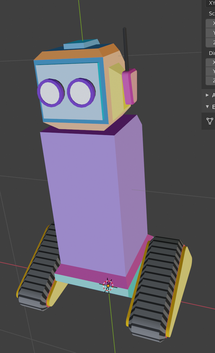 ElMisnomer's tweet photo. a robot friend https://t.co/dlYHtFz2T3