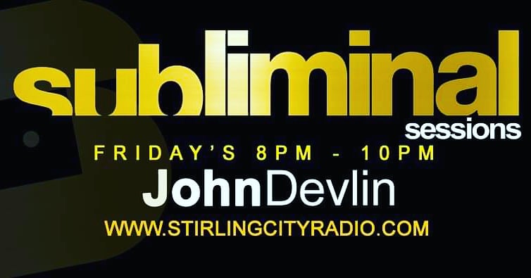 DjJohnDevlin's tweet photo. Tune in to Stirling City Radio tonight from 8pm for another installment of Subliminal Sessions as our resident John Devlin will be spinning all things house music. 

Tune in via the link below⬇️ 
https://t.co/BzjhjStKIR https://t.co/tk5PweONlx