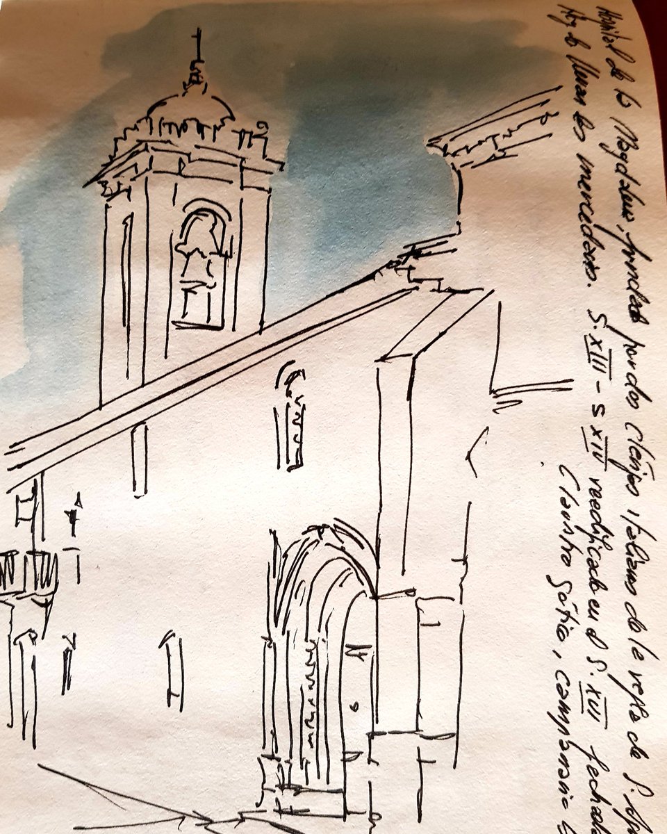 Mi Cuaderno de Peregrino. HOSPITAL DE LA MAGDALENA. Un pintor en el Camino Francés.
#walking #artofwalking #thewaytosantiago #cuadernosdepintor #peregrino #miguelelias #santiagocompostela  #caminofrances #sketchbook #catedralSantiago #urbansketcherschers