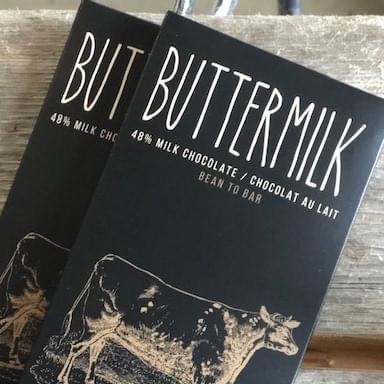 Always find our delectable award-winning Buttermilk 48% milk chocolate bar at My Mother's Place in Sudbury #sudburyontario #northernontario #sudburyfoodies #shoplocal