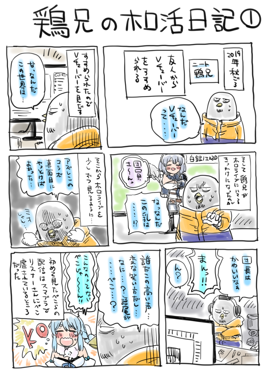 鶏兄のホロ活日記
#ぺこらーと 