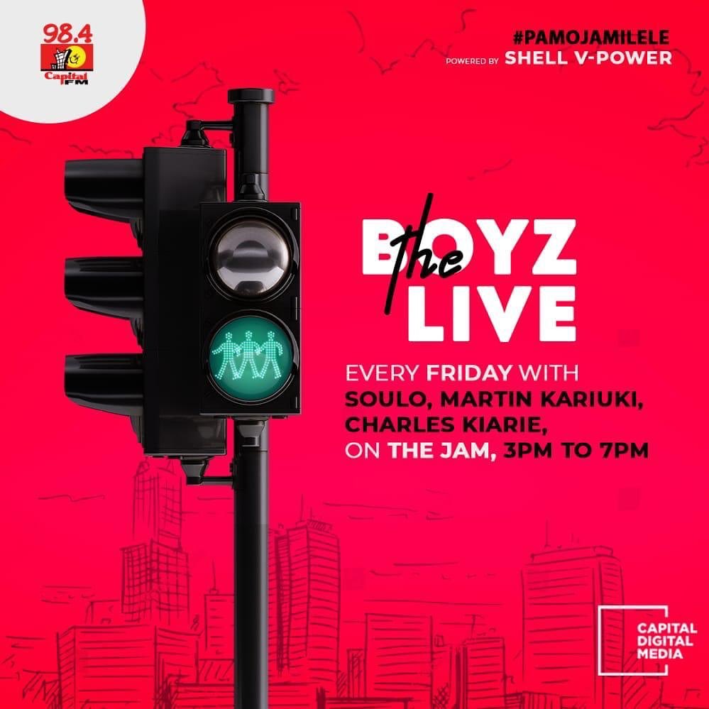itssoulo's tweet photo. Don’t say you weren’t told! #Theboyz are now live. #Jamtakeover on @CapitalFMKenya https://t.co/CLluvQr4Lc