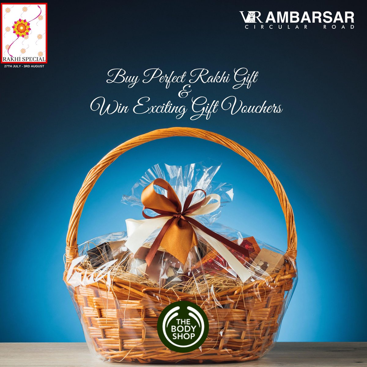 VR Ambarsar (@vrambarsar) on Twitter photo This rakhi more rakhi gifts means more vouchers! Buy your sister a perfect rakhi gift & win exciting vouchers ! Gifting options available at <a href="/TheBodyShop/">The Body Shop</a> !
.
.
.
.
#punjab #amritsar #rakhi #RakhiSpecials This rakhi more rakhi gifts means more vouchers! Buy your sister a perfect rakhi gift & win exciting vouchers ! Gifting options available at <a href="/TheBodyShop/">The Body Shop</a> !
.
.
.
.
#punjab #amritsar #rakhi #RakhiSpecials