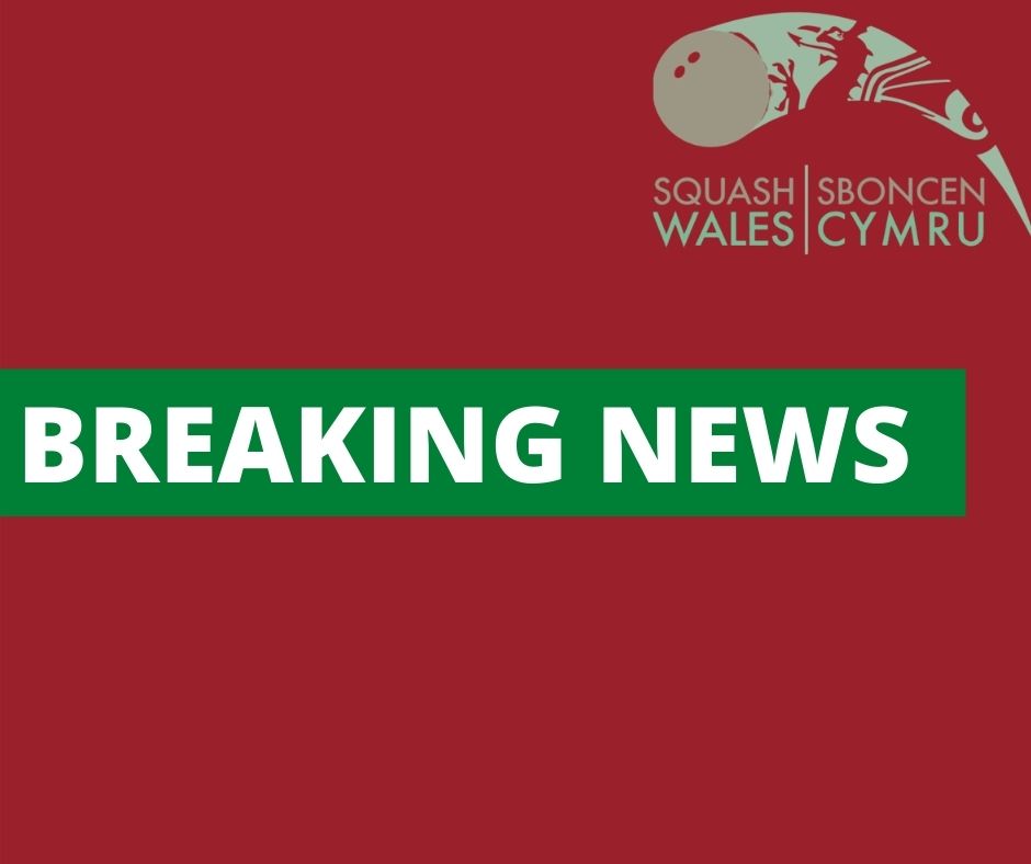 Welsh Government have announced that leisure centres in Wales will be allowed to reopen from Monday 10th August. We are currently awaiting the Government guidelines. We will finalise and publish Squash Wales guidance for clubs and members as we have the relevant information.