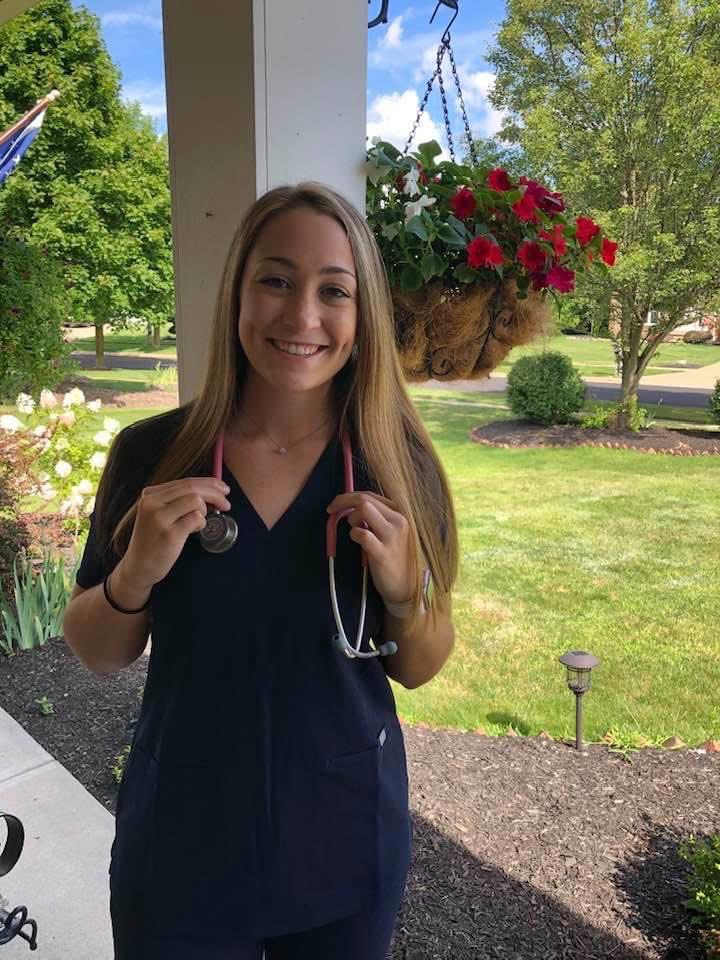 ShannonTLarsen's tweet photo. Super proud and excited for my niece!   Officially a nurse!  On to the next chapter in your life, full time job!  You will be amazing!  #nursesrock @Kayla__Adams https://t.co/iyBJlidMcP