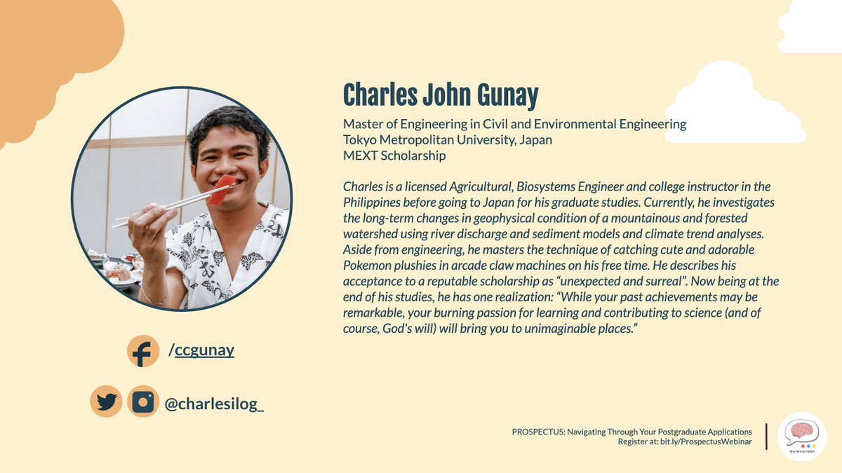 ScienceChatPH's tweet image. Nais mo bang magkaroon ng selfie with Hachiko? 🐶Halina’t pakinggan natin si Charles (@charlesilog_) sa kanyang kwento kung paano ang process for Japan #MEXT Scholarship! 🇯🇵

Check: mext.go.jp

#Prospectus #GetIntoMasters #ScienceChatPH #PinoyScientists