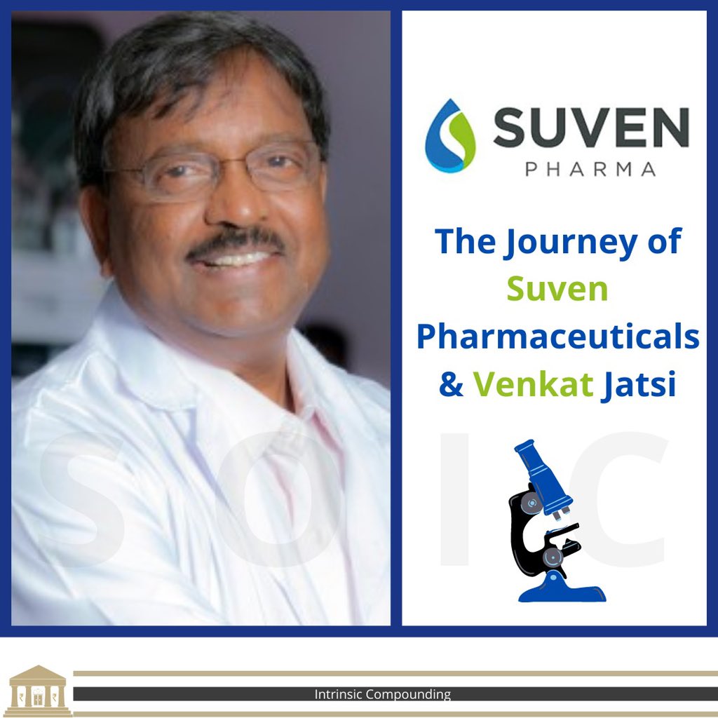 Why Suven Pharmaceuticals looks interesting  @SamitVartak  @unseenvalue  @varinder_bansal  @Gautam__Baid  @dmuthuk