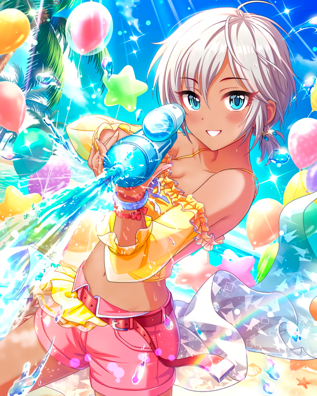Shin モバマス デレステp Op Twitter 南国ハラショー 日焼けアーニャちゃん アナスタシア