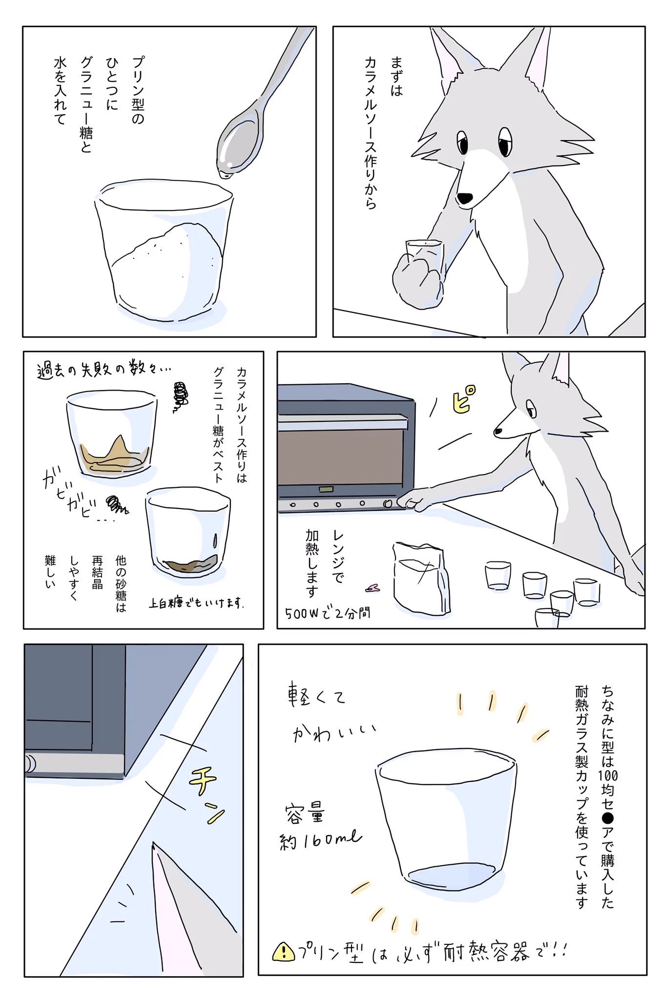 カラメル レンジ 割れる